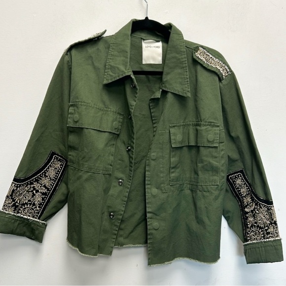Loyd/Ford army green jacket - Picture 1 of 6